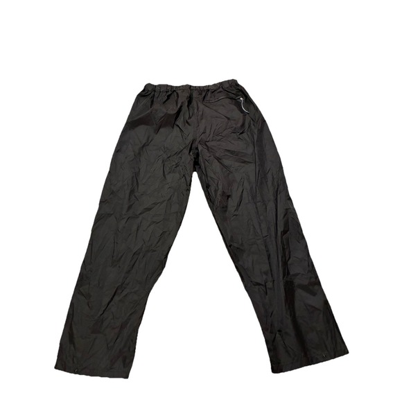 Red Ledge Rain Pants Men's 2XL Black Waterproof Proporous Coating Elastic Waist - Picture 2 of 8